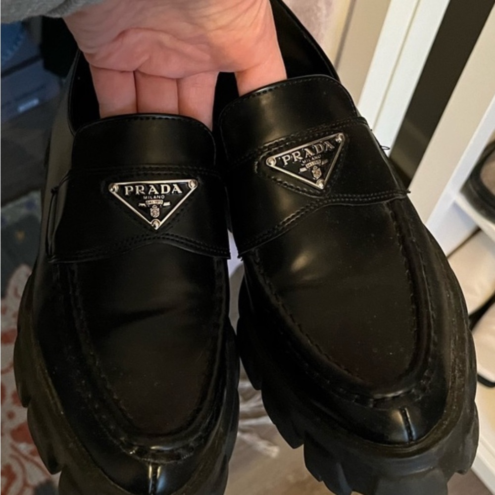 Prada Women’s Black Loafers